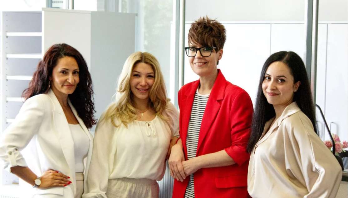 Das Team des Business Centers bei der